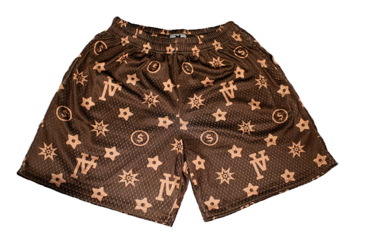 ST4R LA Concept Shorts - Brown